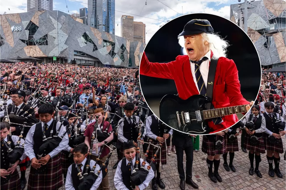 Bagpipers Shatter World Record Playing AC/DC Anthem in Australia