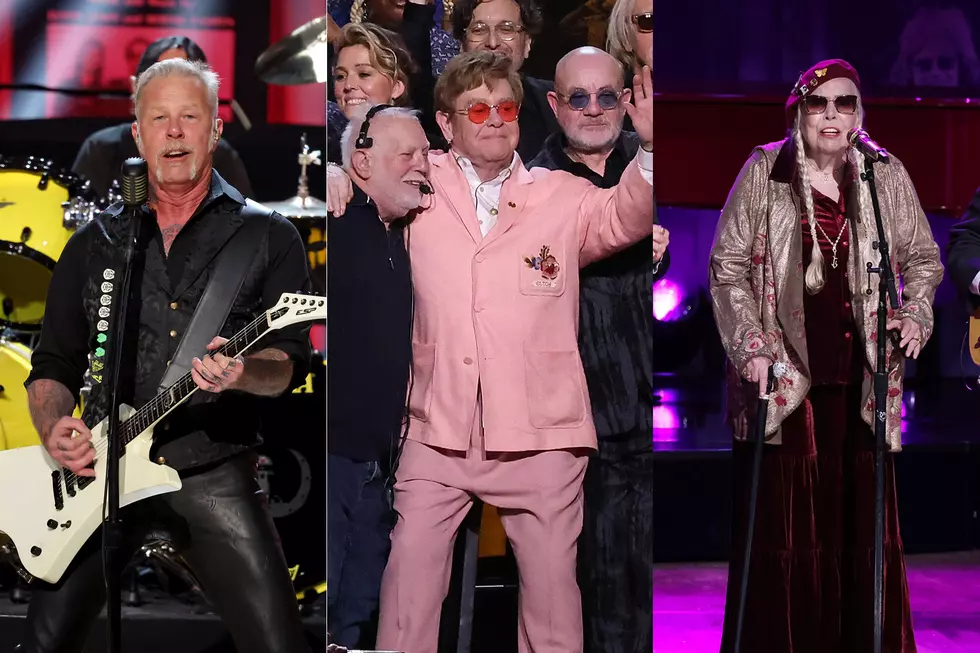 Metallica and Joni Mitchell Cover Elton John at Gershwin Concert