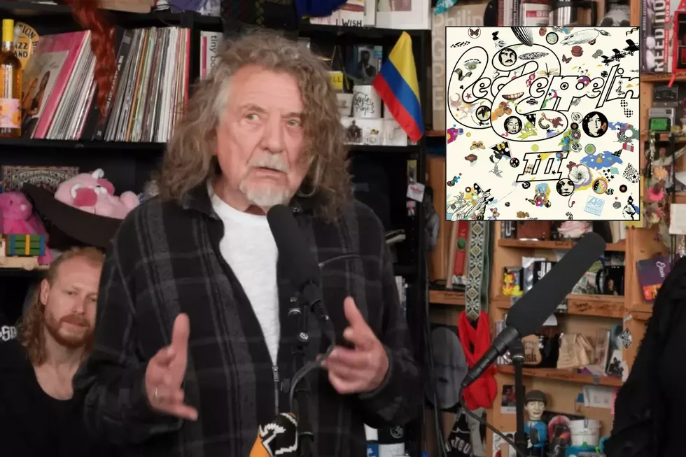 Watch Robert Plant Perform 'Gallows Pole' on NPR's 'Tiny Desk'