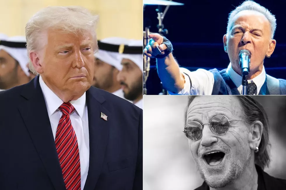 Trump Demands Investigation Into Bruce Springsteen and Bono Over Harris Performances