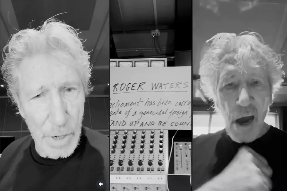 Watch Roger Waters Risk Jail Time During Political Protest