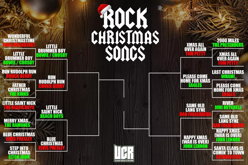 Rock Christmas Songs Bracket Round 2: Only the Elite Eight Remain